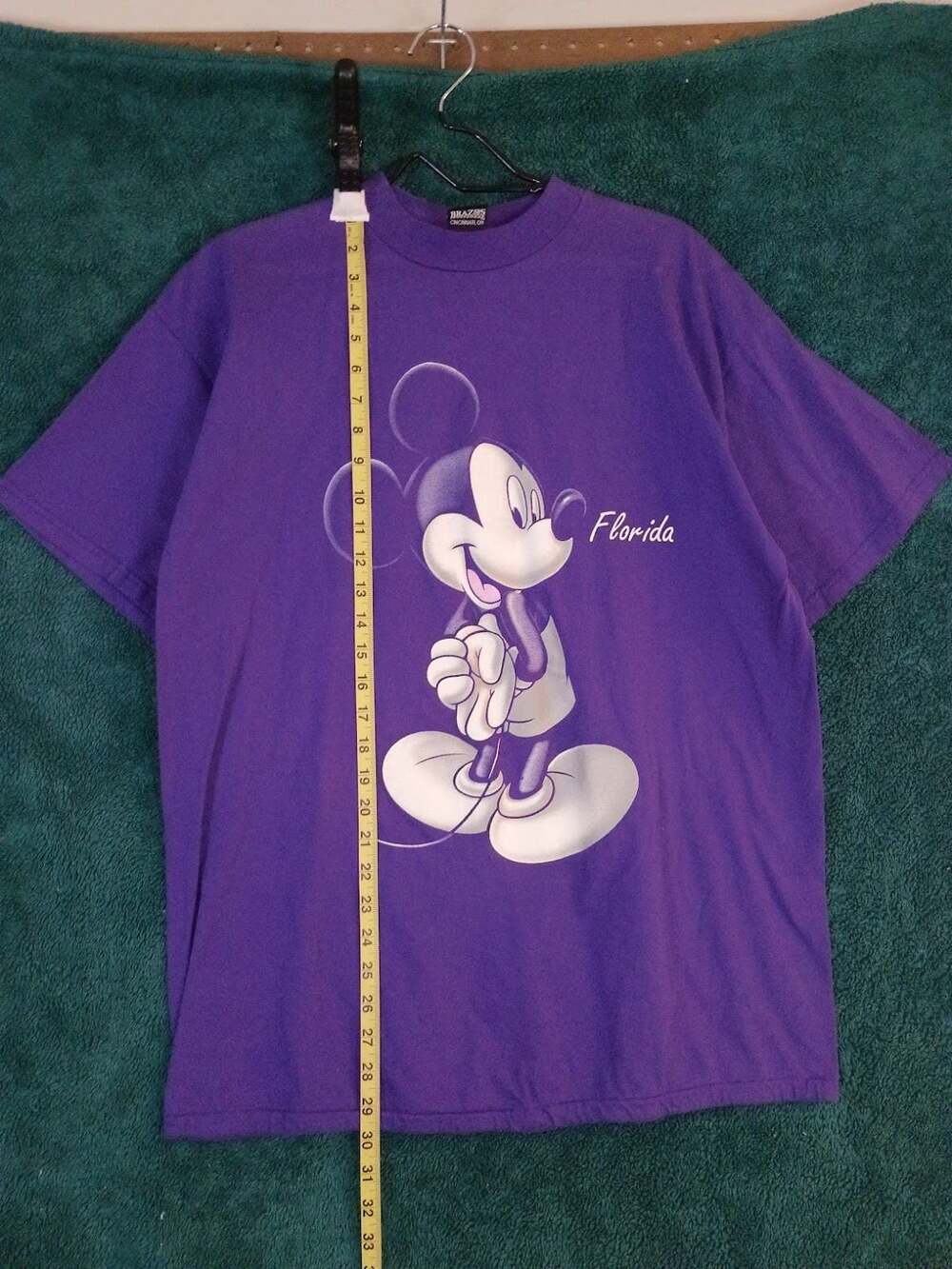 Vintage Mickey Unlimited Florida Mickey Mouse Purple T-Shirt XL